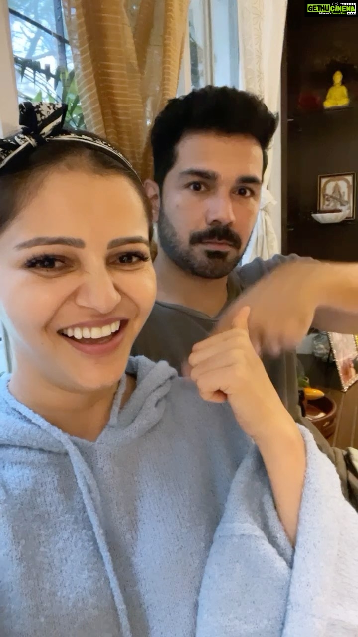 Rubina Dilaik Instagram - Its easy to point out fingers on each other 😆…….. like 🤪?? @ashukla09