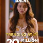 Rubina Dilaik Instagram - 20 Million + views and still trending at #1, all thanks to your love! 😍💥 Aapko sabse acha kya laga #Galat mein? ❤️ Comments mein batao! 💬 @vyrloriginals @aseeskaurmusic @parasvchhabrra @sunnyvikmusic @vikasmuzic @rajfatehpuria @tru_makers @poojasinghgujral