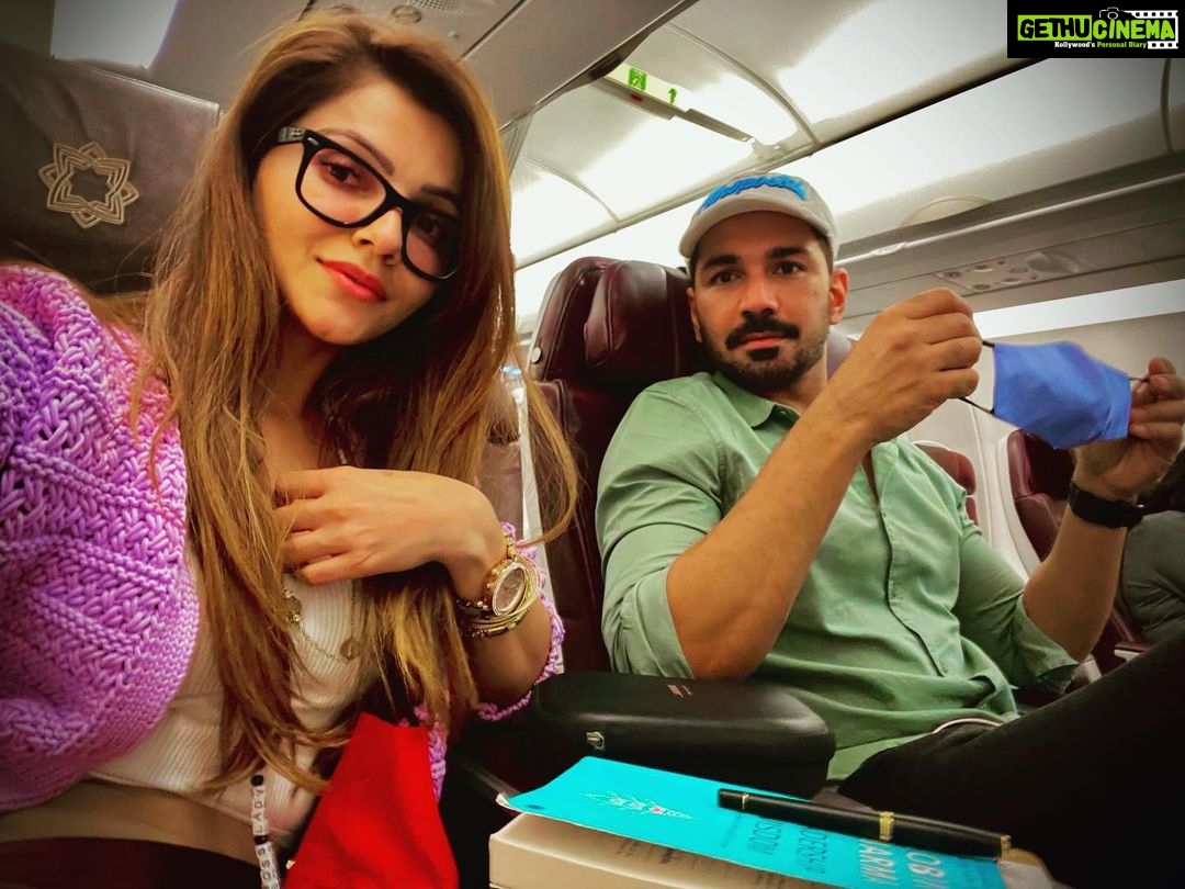 Rubina Dilaik Instagram - Us❤️ ..... miles to go @ashukla09