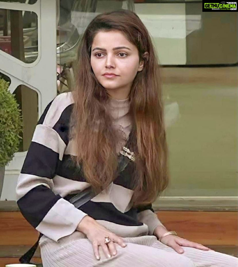 Rubina Dilaik Instagram - Friday mornings 🐰🐰 Keep voting, keep loving #RoadToFinale 🏆⠀ Styled by: @ashnaamakhijani Outfit: @wanderlustbysahiba ⠀ ⠀ ⠀ -----------⠀ #RubinaDilaik #BB14 #BiggBoss14 #TeamRubinaDilaik #TeamRubina #Colors #winter #WeekendKaVaar #BBLikeABoss #VoteforRubina #BBTrendMasterRubinaDilaik