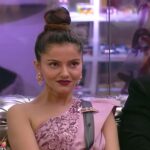 Rubina Dilaik Instagram – Pretty in PINK 🦩⠀
Styled by: @ashnaamakhijani 
Outfit: @dheeru.taneja 
Earrings: @muskaan_designer_jewellery 
Assisted by: @teamashna 
⠀
⠀
———–⠀
#RubinaDilaik #BB14 #BiggBoss14 #TeamRubinaDilaik #TeamRubina #Colors #winter  #WeekendKaVaar #BBLikeABoss #VoteforRubina #BBTrendMasterRubinaDilaik