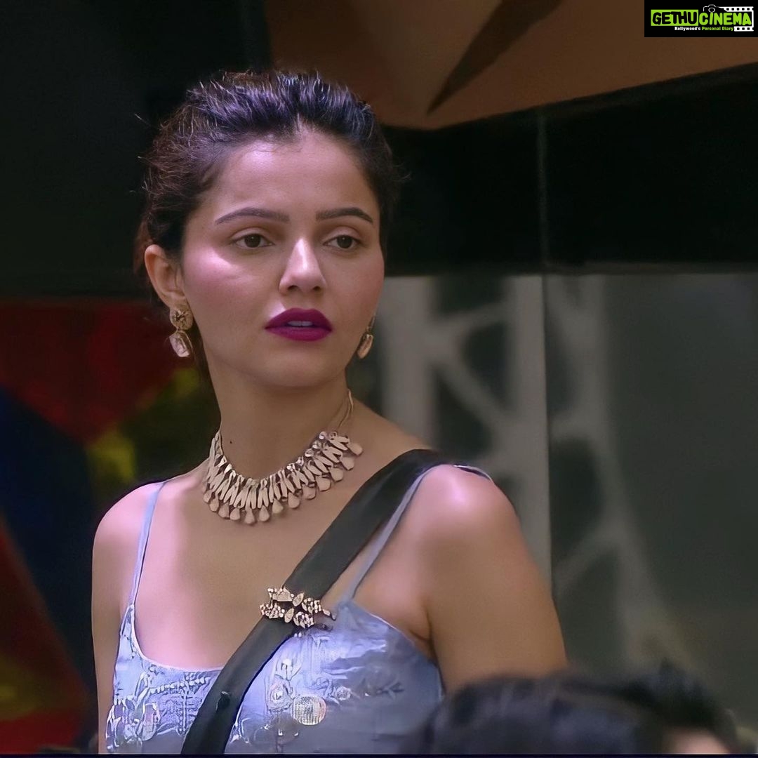 Rubina Dilaik Instagram - Beautiful in Blue πβ Styled by: @ashnaamakhijani Outfit by: @akankshacreations Earrings by: @aptaccessory β β β -----------β #RubinaDilaik #BB14 #BiggBoss14 #TeamRubinaDilaik #TeamRubina #Colors #winter #WeekendKaVaar #BBLikeABoss #VoteforRubina #BBTrendMasterRubinaDilaik