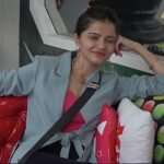 Rubina Dilaik Instagram - Gorgeous & Chic 🌸⚡⠀ Styled by: @ashnaamakhijani Crop top: @pankhclothing Jacket: @forever21_in Earrings: @knickknacknook Neckchains: @arfaa_creation ⠀ Keep loving and supporting like you always do ✨❤️⠀ ⠀ -----------⠀ #SavageQueen #SavageQueenRubina #BigBoss2020 #RubinaDilaik #BB14 #BiggBoss14 #TeamRubinaDilaik #TeamRubina #BB14 #Colors #BigBossHouse #experimental #ootd #fashion #voteforRubinaDilaik #VoteforRubina #expressions #love #pink #blue #pantsuit #chic #TeamRubinav #Fashionista #style #Happiness #OurPrideRubina #RubinaIsShakti #Shakti #BBLikeABoss #RubinaIsTheBoss