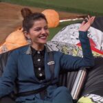 Rubina Dilaik Instagram - Boss Lady 🎩👔🖤⠀ Styled by: @ashnaamakhijani @teamashna Cord set: @moonstruckbyss Shirt by: @getandglow_label Earrings: @knickknacknook ⠀ ⠀ -----------⠀ #SavageQueen #SavageQueenRubina #BigBoss2020 #RubinaDilaik #BB14 #BiggBoss14 #TeamRubinaDilaik #TeamRubina #BB14 #Colors #BigBossHouse #experimental #ootd #fashion #voteforRubinaDilaik #VoteforRubina #expressions #love #brown #TeamRubinav #Fashionista #style #Happiness #mood #VootSelect #VoteforAbhinav #BBLikeABoss #RubinaIsTheBoss #BossLady