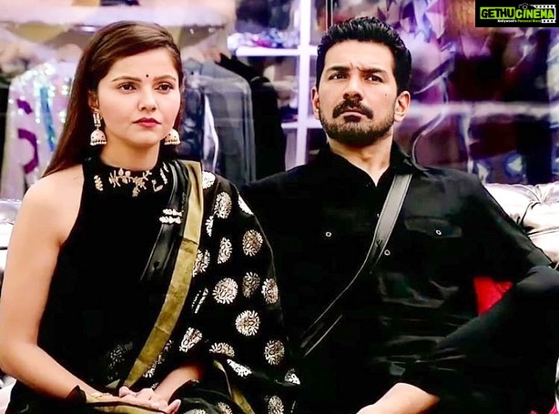 Rubina Dilaik Instagram - Black or white, #Rubina is the best 🖤🤍😜⠀ ⠀ Styled by: @ashnaamakhijani Outfit 1 by: @narayaniadukia ⠀ ⠀ ⠀ -----------⠀ #SavageQueen #SavageQueenRubina #BigBoss2020 #RubinaDilaik #BB14 #TeamRubinaDilaik #TeamRubina #BB14 #Colors #BigBossHouse #angel #ootd #fashion #voteforRubinaDilaik #VoteforRubina #suit #love #couple #TeamRubinav #Fashionista