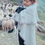 Rubina Dilaik Instagram - Woke up to this 🏔 🐐 . . . #rubinadilaik #mountains #morning #wanderlust