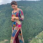 Rubina Dilaik Instagram - Mountains enchant my soul❤️