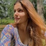 Rubina Dilaik Instagram - Searching peace in the woods