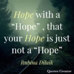 Rubina Dilaik Instagram – #hope