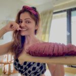 Rubina Dilaik Instagram - Healthy and yummy “Beetroot “ bread....👻👻 looks like I got A Job Post lockdown ......