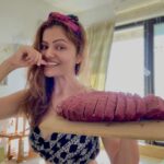 Rubina Dilaik Instagram – Healthy and yummy “Beetroot “ bread….👻👻 looks like I got A Job Post lockdown ……