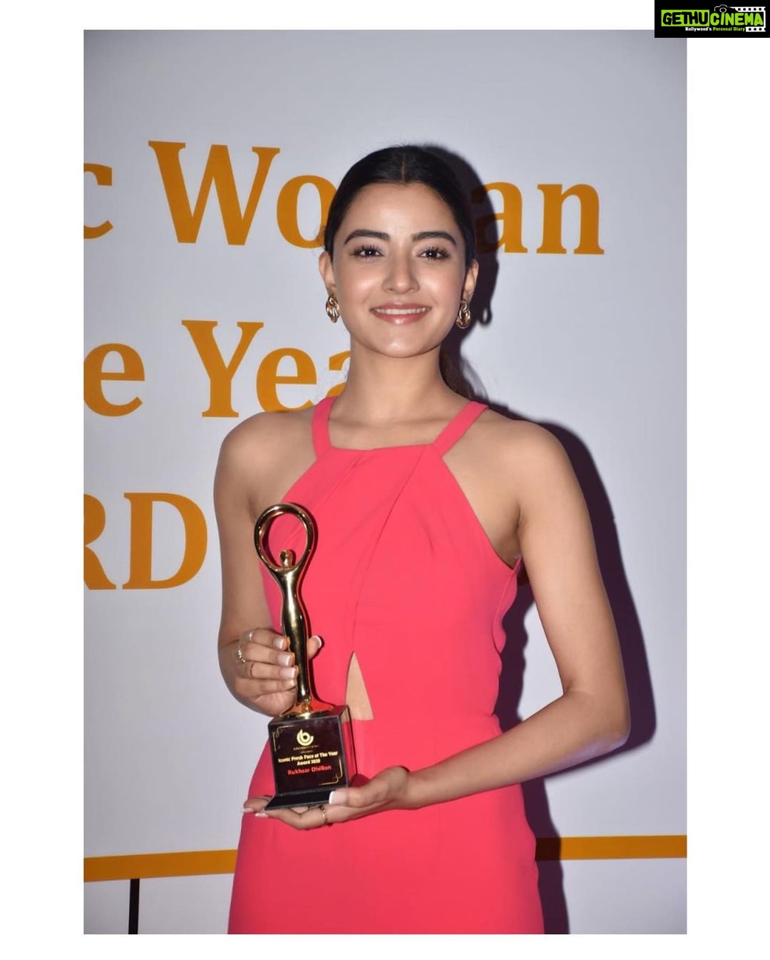 Rukshar Dhillon Instagram - Feels extremely special to be awarded as ...