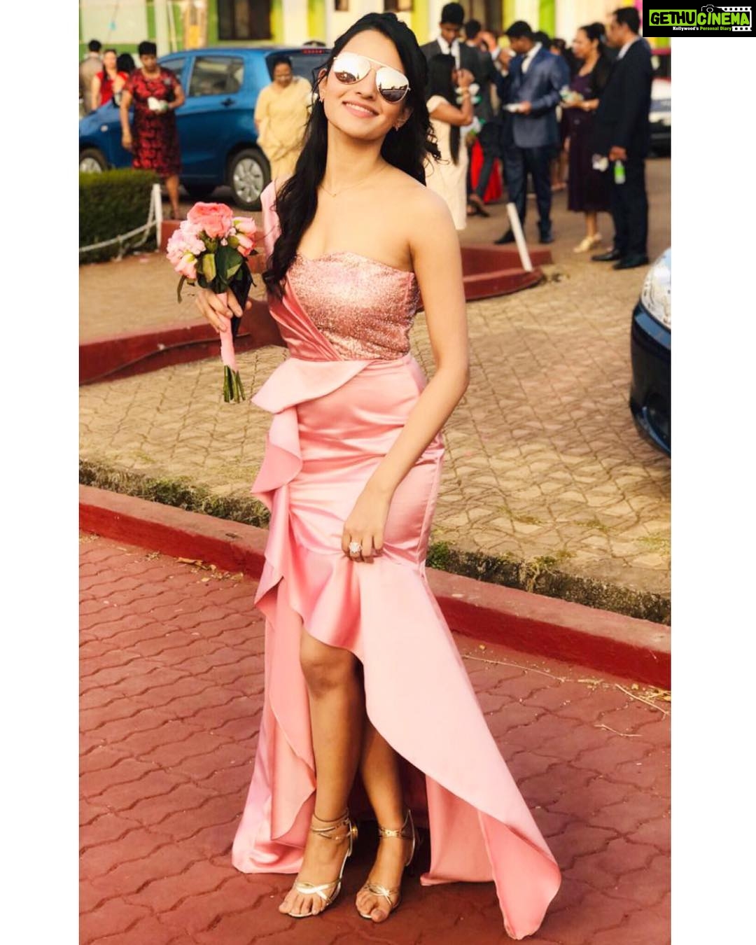 Rukshar Dhillon Instagram - Bridesmaid⭐️ #ASHLYN Goa, India
