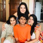 Rukshar Dhillon Instagram - Our paths may change as life goes along, but the bond between us remains forever strong❤️ #siblings #forever #family #rakhi Bangalore, India