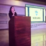 Rukshar Dhillon Instagram – Chief guest for the CMS MEDIA FEST-“MÉLANGE”. A brilliant theme connecting the “reel” and the “real” world. Was great to be a part of this! Mlr convention center JP nagar