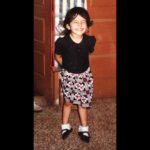 Rukshar Dhillon Instagram – When you look through old pictures and find a picture like this🙈😁
To those wonderful childhood days!❤️
#3yearsold#childhooddays#smiling#glee#throwback#flashflash#childhoodmemories#goodolddays Goa