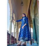 Rukshar Dhillon Instagram - 💙 #rajasthan #haveli Samode Palace