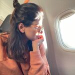 Saba Qamar Zaman Instagram - Up in the clouds on my way to unknown things ✌️🤩 Lost Somewhere in This World