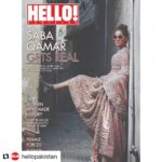 Saba Qamar Zaman Instagram – #Repost @hellopakistan with @get_repost
・・・
Revealing our March cover to present an issue where we celebrate choice as an empowered woman’s best friend. This month we put a spotlight on women who make the choice to live the life they want‼️On our cover, the bold and beautiful Saba Qamar, a truly talented, professional actor, who raises the bar in her field every time! Travel to London, Bahrain and Karachi to meet women who challenge the ordinary, including empowered change maker Lady Ghazala Hameed. Let us not forget iconic beacons from the past and present, women like the late Asma Jahangir, Benazir Bhutto and Ms Fatima Jinnah. Along with our regular line-up from the frontlines of lifestyle, entertainment and fashion, we present a gorgeous magazine dedicated to the girls and women of Pakistan! 
Wardrobe: @LajwantiOfficial 
Actor: @SabaQamarZaman
Shot by @AbdullahHarisFilms 
Hair & Makeup: @FatimaNasirMUA
Jewellery: @shafaqhabibjewellery 
Styling @AnaumH & @AbdullahHarisFilms
Coordination: MINT PR @mintcommpk
 #onstandsnow #marchissue #sabaqamar #lajwanti #abdullahharis #mintpr #pakistaniactors #womensissue  #pakistanicelebs #Pakistan #pakistanifashion #pakistanidesigners #celebspotting #instacool #instadaily #lahore #karachi #islamabad #hellopakistan #hellomagazine