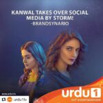 Saba Qamar Zaman Instagram - #Repost @urdu1tv (@get_repost) ・・・ Kanwal takes over social media by storm.- Brandsynario Baaghi Drama Thursday at 8:00 pm on Urdu1 #Urdu1 #Baaghi #BaaghiDrama #Brandsynario