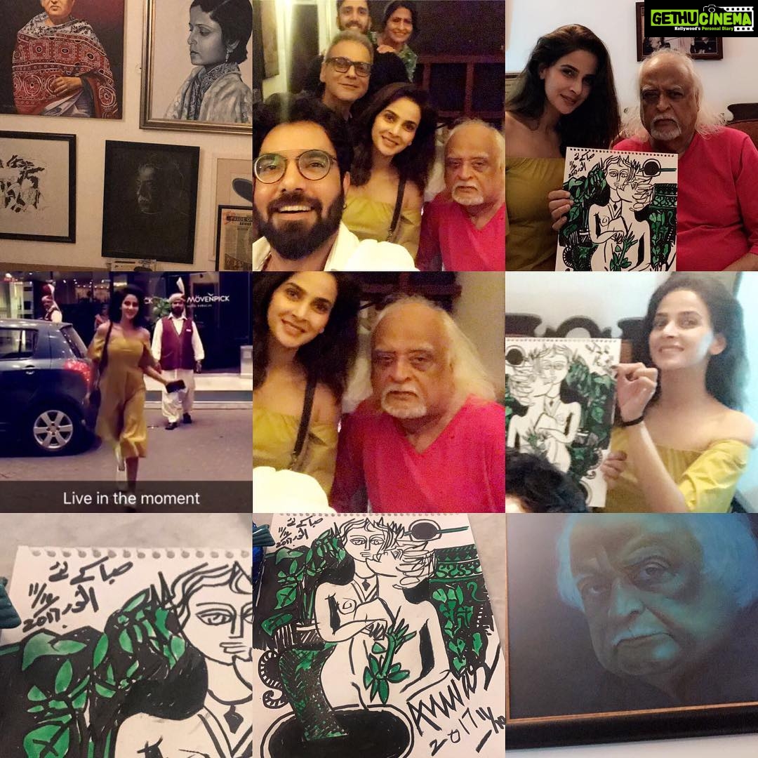 Saba Qamar Zaman Instagram - Wow! This is one of the best gifts I have ever received ❤️#anwarmaqsood #sabaqamar @yasir.hussain131 #dinner #homefood 😇