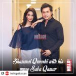 Saba Qamar Zaman Instagram - #Repost @hellopakistan (@get_repost) ・・・ This month's issue of #hellopakistan, features an exclusive shoot with ace stylist #shammalqureshi and his muse #sabaqamar at his #toni&guy salon in lahore! #fashion #love #hellomagazine #onstandsnow #lahore #islamabad #karachi #pakistan #hellopakistan Hair/ Makeup: Toni & Guy