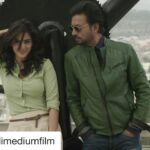 Saba Qamar Zaman Instagram – #Repost @hindimediumfilm with @repostapp
・・・
2 Hours to go for #SuitSuit. Are you guys excited? @sabaqamarzaman @gururandhawa @irrfan._khan @tseries.official Tbilisi, Georgia