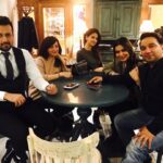 Saba Qamar Zaman Instagram – On the sets of Hindi Medium shooting song Hoor hoor by #Atifaslam #Sabaqamar #Georgia #Tbilisi #bollywood #Maddock #Ahmedkhan #Shairakhan #Sharadakarki #Shooting #Dubbing Tbilisi, Georgia