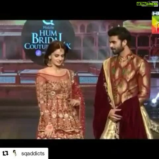 Saba Qamar Zaman Instagram - #Repost @sqaddicts with @repostapp ・・・ Queen ... ❤ she Walks ... She leads ... (Part2) @sabaqamarzaman @alikureshiofficial showstopper for #erumkhan ❤ Makeup: @razeenofficialmua Collection: #Nawabzaadi of @erumkhancouture #fashion #style #trends #bridalwear #ErumKhan #showstopper #killingit #bridal #lahore #nawabzaadi #QHBCW #glamlook #InstaStyle #GorgeousGlory #lahore #vsco #red #behindthescenes #redcarpet #ethereal #hautecouture #formal #lahore #bts #showstopper #SweetTouch #Besharam