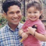 Sachin Tendulkar Instagram - Where else can I get itna “Sara” cuteness! 😋 #tbt #throwbackthursday