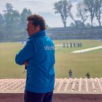 Sachin Tendulkar Instagram - नमस्ते Nepal 🇳🇵! Happy to be here in Kathmandu. Such a beautiful city! Tribhuvan University International Cricket Ground