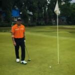 Sachin Tendulkar Instagram - Another sport, but a special day by all means! My first Eagle at Willingdon Golf Course. ⛳🏌️‍♂️ #SportPlayingNation #FitIndiaMovement