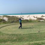 Sachin Tendulkar Instagram - Golf ⛳ by the beach! #golf #beach #sea #abudhabi