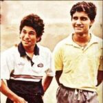 Sachin Tendulkar Instagram - Happy Birthday Dadi! From playing with you in our Under-15 days to now commentating with you. It’s been quite a journey. Have a great year ahead!