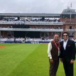 Sachin Tendulkar Instagram - Feels good to be at a place where a dream started 36 years ago on this very day, at the very ground, with a person whom I emulated and considered my idol. #Nostalgia #1983WorldCup Lord's Cricket Ground
