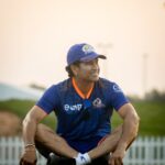 Sachin Tendulkar Instagram - A day on the 🏏 field always leaves a big smile on your face. 😀 #practice #IPL #AbuDhabi #Repost @mumbaiindians Abu Dhabi, United Arab Emirates