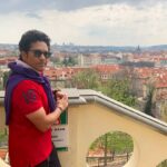 Sachin Tendulkar Instagram - The view from Prague Castle is just 🤩 #PragueDiaries