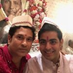 Sachin Tendulkar Instagram – Many congratulations to Akash and Shloka on this wonderful new chapter in their lives. Wish you both all the best for the future!