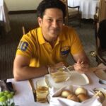 Sachin Tendulkar Instagram – Balancing yesterday’s dinner with a light meal. #Balance