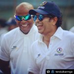Sachin Tendulkar Instagram - #Repost @tendulkarmga ... We would like to say a huge thank you to @sportsqvest, who played a big part in our successful activation of TMGA in India during 2018 👏‬ ‪ ‬ Fantastic kit provided to all our students, coaches and support staff across all Indian camps this year! 🙌 • • • #sachin #india #indiacricket #tendulkar #sachintendulkar #TMGA #sportswear