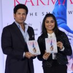 Sachin Tendulkar Instagram – The journey from Tripura to Rio de Janeiro & beyond has been fascinating but one that only @dipakarmakarofficial can tell us about. It was an absolute pleasure to launch your book, “Dipa Karmakar: The Small Wonder”. Best wishes for the future and the book. ‬#TheSmallWonder