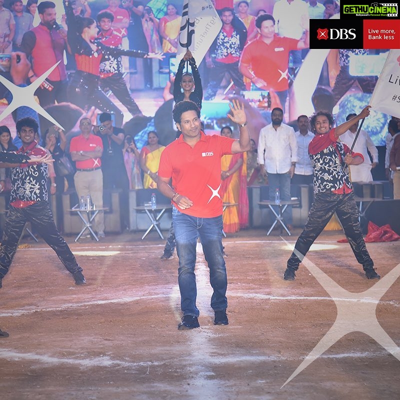 Sachin Tendulkar Instagram - @dbsbankindia and I brought our shared purpose to life by #SparkingTheFuture of over 6000 children in Mumbra. The thrill and joy on their faces won’t be forgotten easily. Hope there are no more unfinished matches for these kids and they play to their heart’s content everyday.