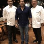 Sachin Tendulkar Instagram - A delicious meal prepared by two fabulous chefs, Chef @paulkinny and Chef Ting Yen from Yukka, @stregismumbai. Couldn’t have asked for anything more.