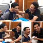 Sachin Tendulkar Instagram - It was incredible meeting a young man who lit up the room with his smile. Dhairya, it was wonderful spending time with you. Hope to see you again soon, this time in Ahmedabad. ☺