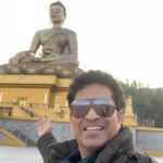 Sachin Tendulkar Instagram – Feeling blessed to have visited such a wonderful place. #buddhadordenma #SelfieSunday #BhutanDiaries