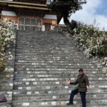 Sachin Tendulkar Instagram – Reminded me of the stairs I took when coming down to bat. 😉 #BhutanDiaries