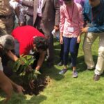 Sachin Tendulkar Instagram - Tree plantation at Pune University. Had a great discussion today on adding sports as a subject, that will build a fitter and a healthier India, with 400 plus delegates from more than 250 educational institutes. C'mon India let's all play a sport that we love. #FitIndiaHealthyIndia