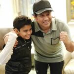 Sachin Tendulkar Instagram - Extremely happy to have met two of my young friends, Udit and Aditya, recently. All I can say is, Let your smile change the world. My best wishes always and forever.