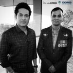 Sachin Tendulkar Instagram - Thank you for your time and your service Praveen Kumar Teotia ... and to all the members of the armed forces who continue to protect our people and borders every day, we salute you. Jai Hind! #StoriesOfStrength #NeverForget2611 @100masterblaster @indianexpress