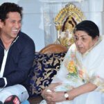 Sachin Tendulkar Instagram - Happy birthday, Lata Didi. We are fortunate to be blessed by your voice in this world. Wishing you good health!
